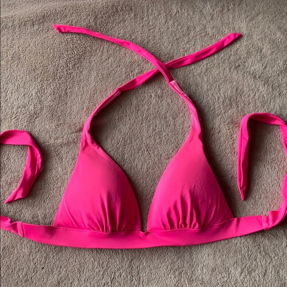 Victoria’s Secret padded pink push up top Med